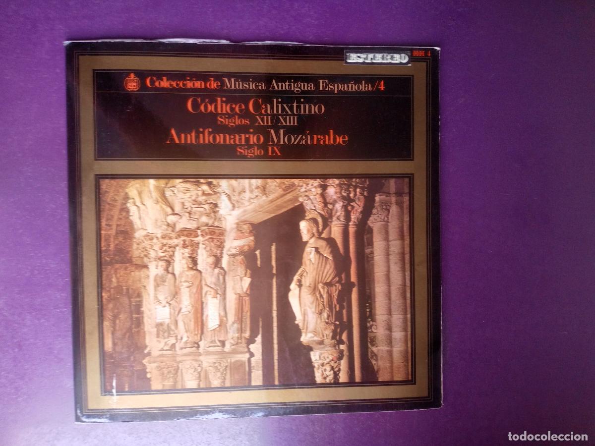 Discos de vinilo: C&Oacute;DICE CALIXTINO CORO DE MONJES ABAD&Iacute;A BENEDICTINA SANTO DOMINGO SILOS - LP HISPAVOX 1969 - MEDIEVA