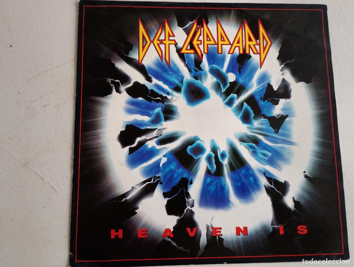 Discos de vinilo: Def Leppard &ndash; Heaven Is, 1993,Hard Rock, Arena Rock