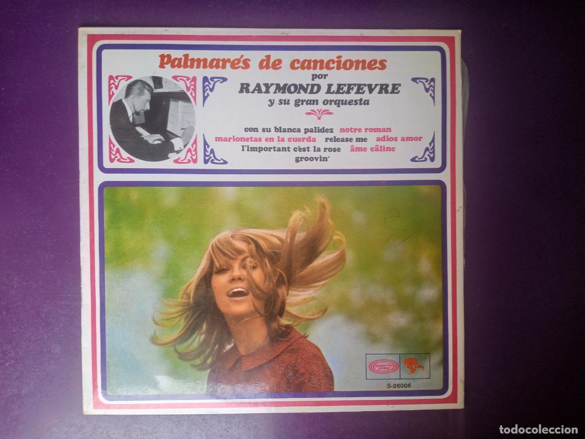 Discos de vinilo: Raymond Lefevre Y Su Gran Orq &ndash; Palmares De Canciones - LP SONOPLAY 1967 - LOUNGE POP JAZZ