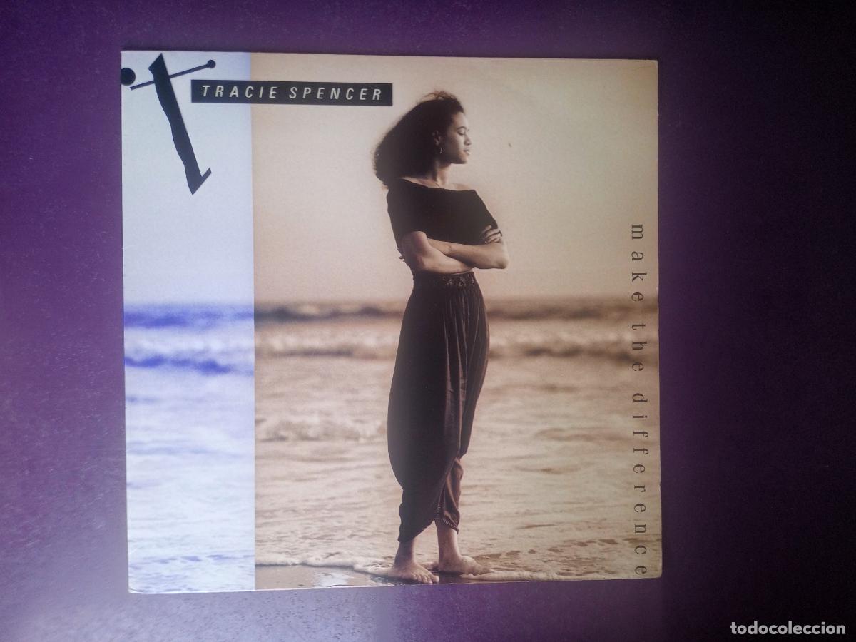 Discos de vinilo: Tracie Spencer &ndash; Make The Difference - LP CAPITOL 1990 - SOUL FUNK ELECTRONICA -