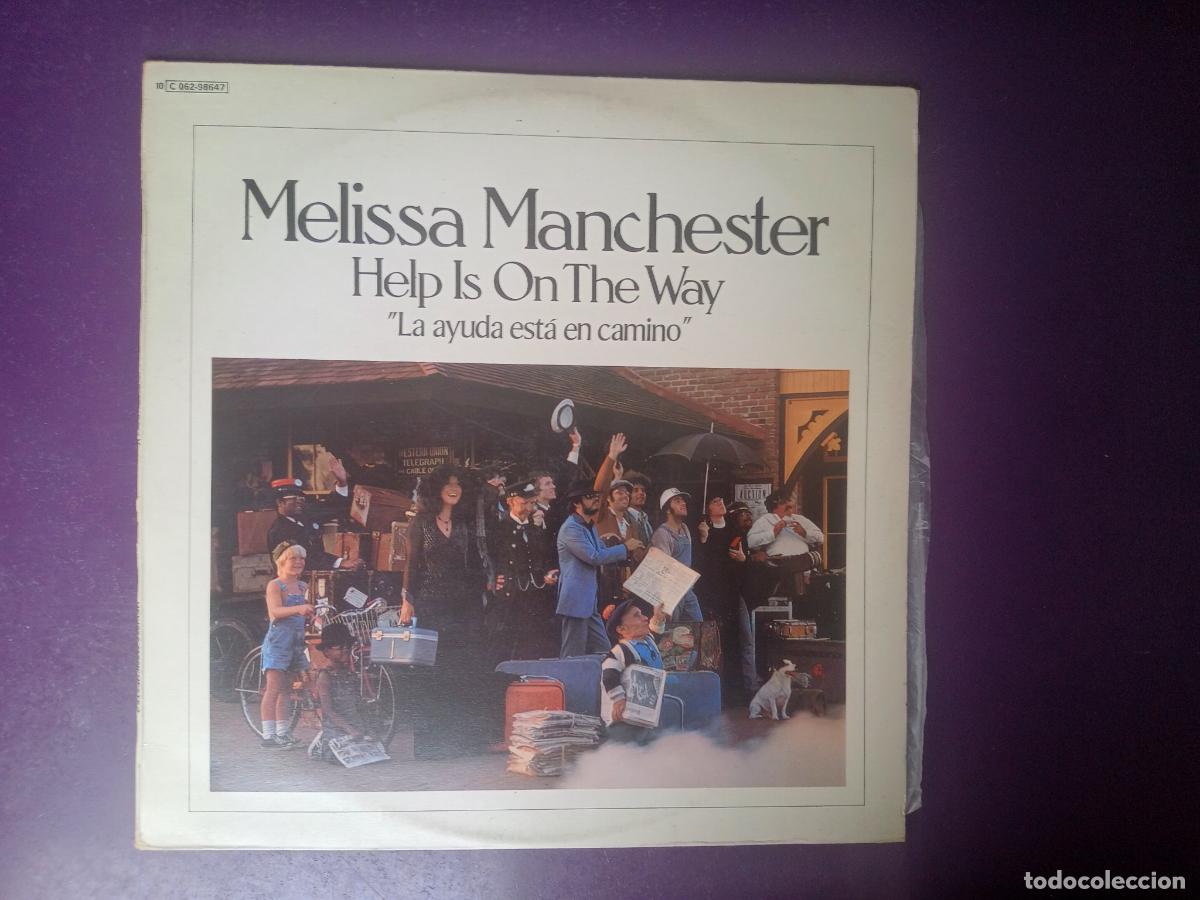 Discos de vinilo: Melissa Manchester &ndash; Help Is On The Way - LP ARISTA 1976 - JAZZ POP - MUY POCO USO