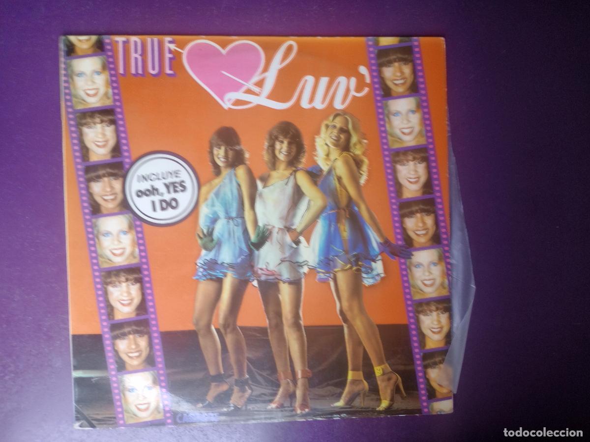 Discos de vinilo: Luv' &lrm;&ndash; True Luv' - LP CARRERE 1980 - ELECTRONICA SEXY DISCO 70'S - SIN USO