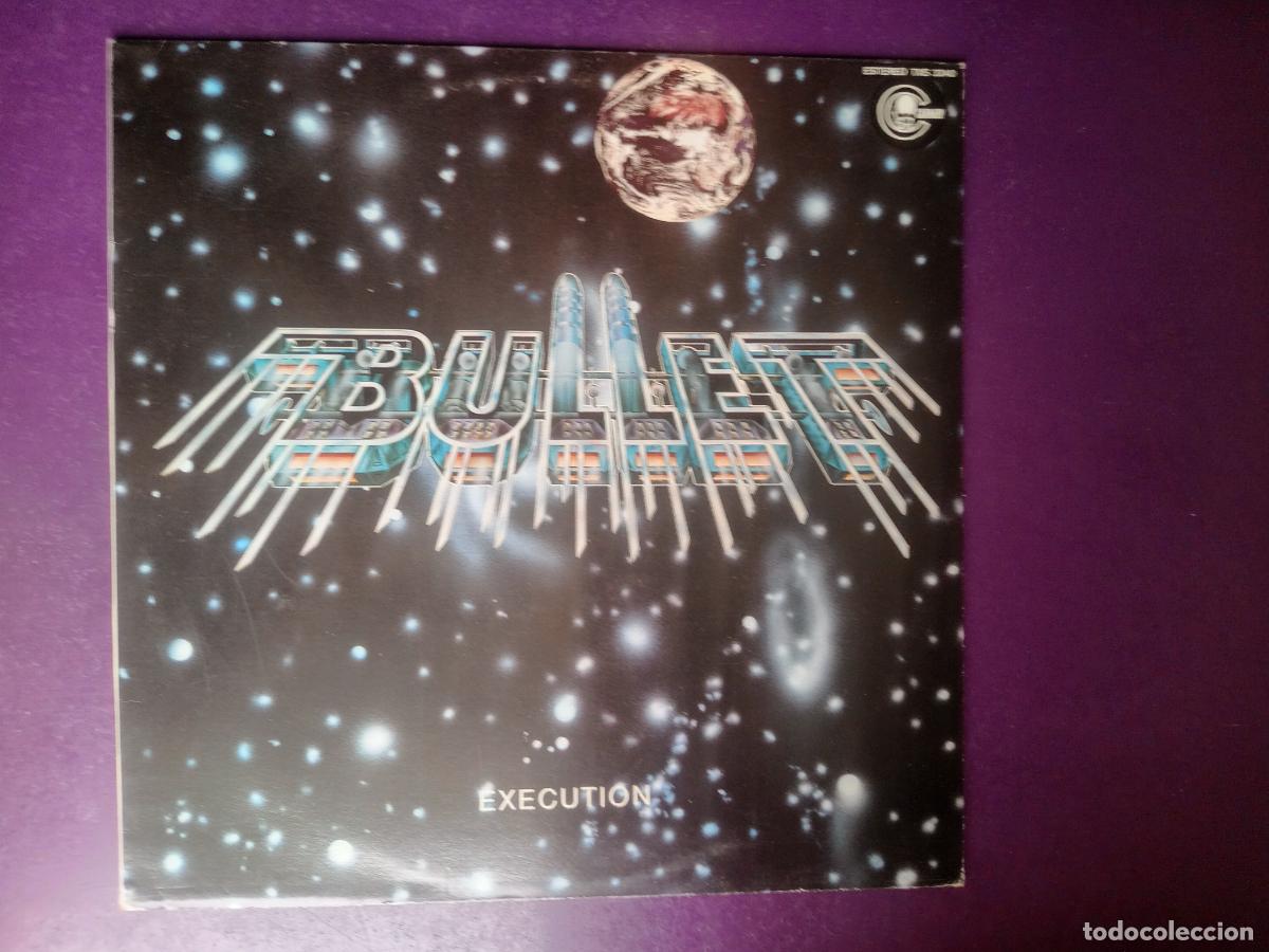 Discos de vinilo: Bullet &lrm;&ndash; Execution - LP CARNABY 1981 PROMO - HARD ROCK METAL ALEMANIA 80'S - SIN USO