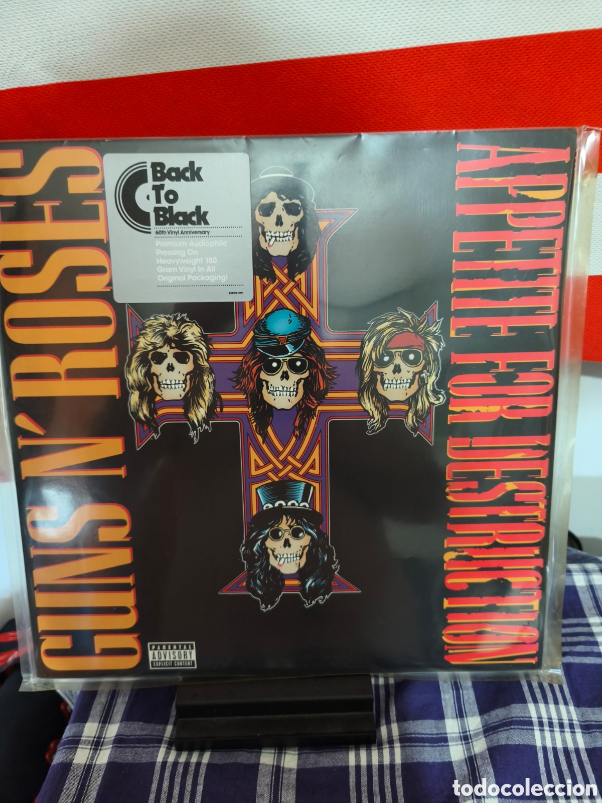 Discos de vinilo: Guns 'N Roses: Appetite For Destruction Lp