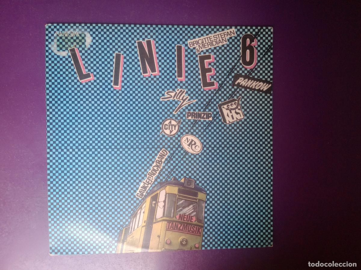 Discos de vinilo: Linie 6 (Neue Tanzmusik) - LP AMIGA 1982 - RECOP BANDAS POP ROCK ALEMANIA DEMOCRATICA 80'S, SIN USO