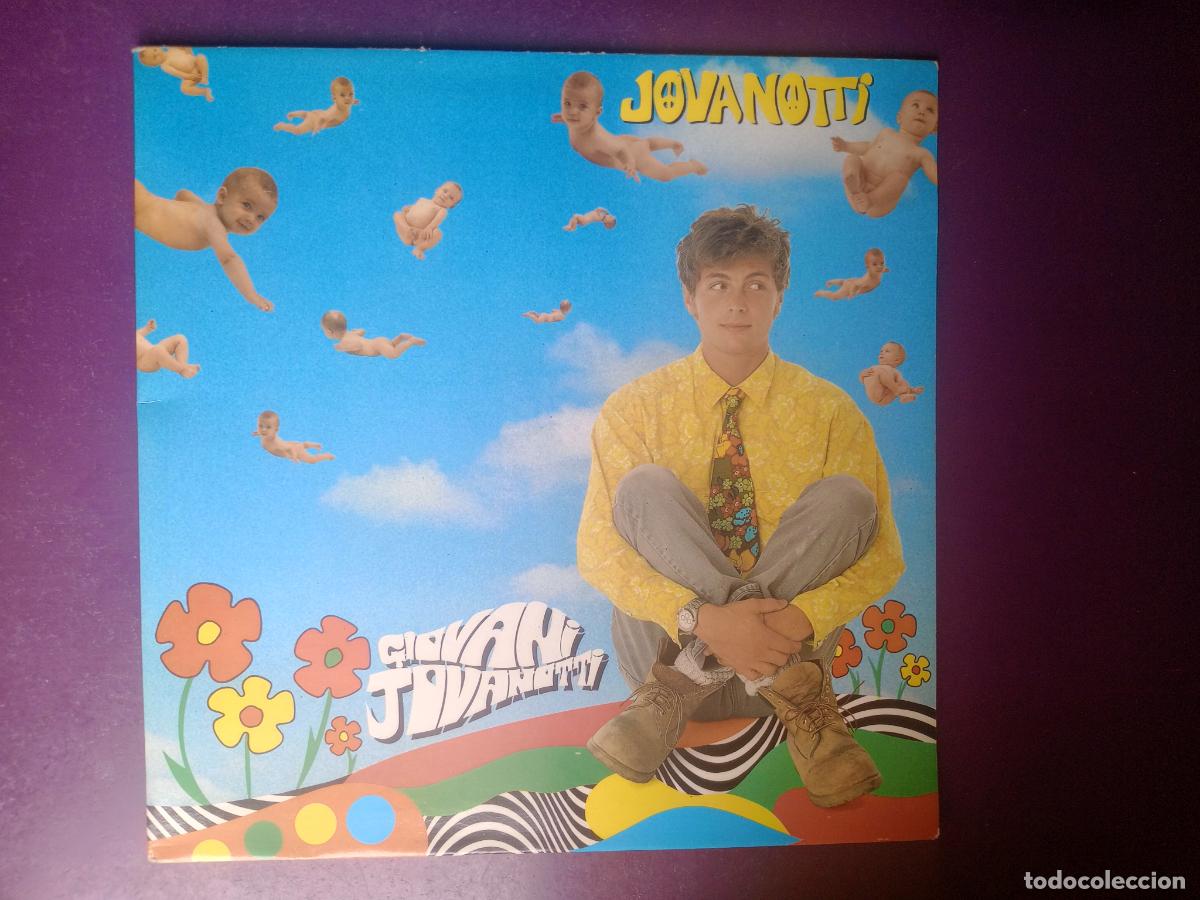 Discos de vinilo: Jovanotti &lrm;&ndash; Giovani Jovanotti - LP EPIC 1990 - ITALIA DISCO POP , HIP HOP - SIN USO