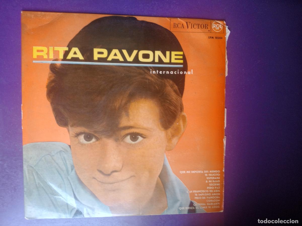 Discos de vinilo: Rita Pavone &lrm;&ndash; Internacional - LP RCA 1965 - ITALIA POP 60'S - POCO USO