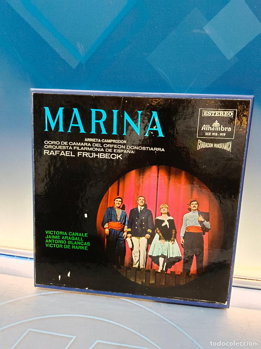 Discos de vinilo: lps, vinilos BOX, MARINA. RAFAEL FRUHBECK, COLUMBIA. 1967