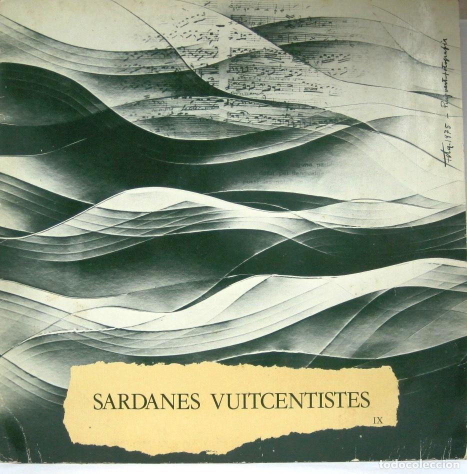 Discos de vinilo: SARDANES VUITCENTISTES - COBLA CIUTAT DE GIRONA - LP