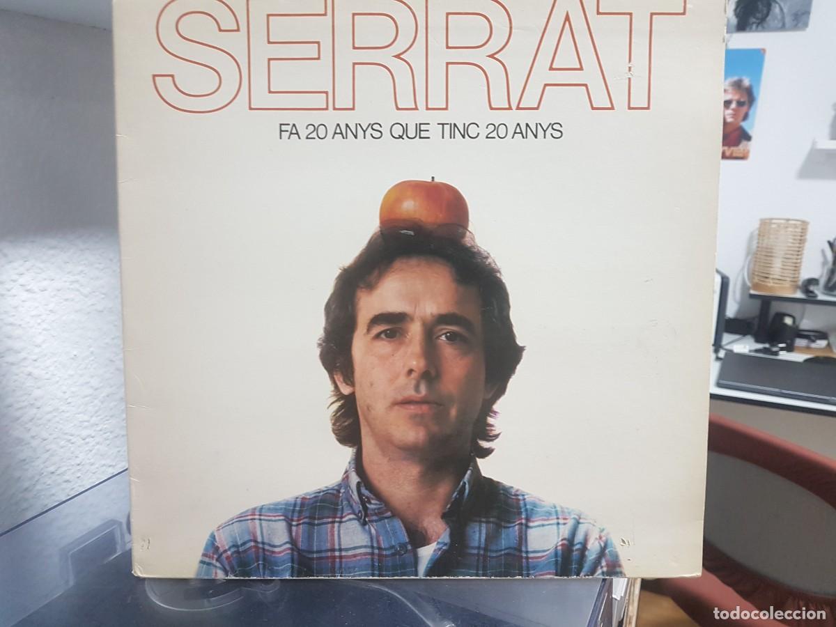 Discos de vinilo: D) Joan Manuel Serrat &rdquo; Fa 20 anys que tinc 20 anys&rdquo; Lp a&ntilde;o 1984 - LEER DESCRIPCION