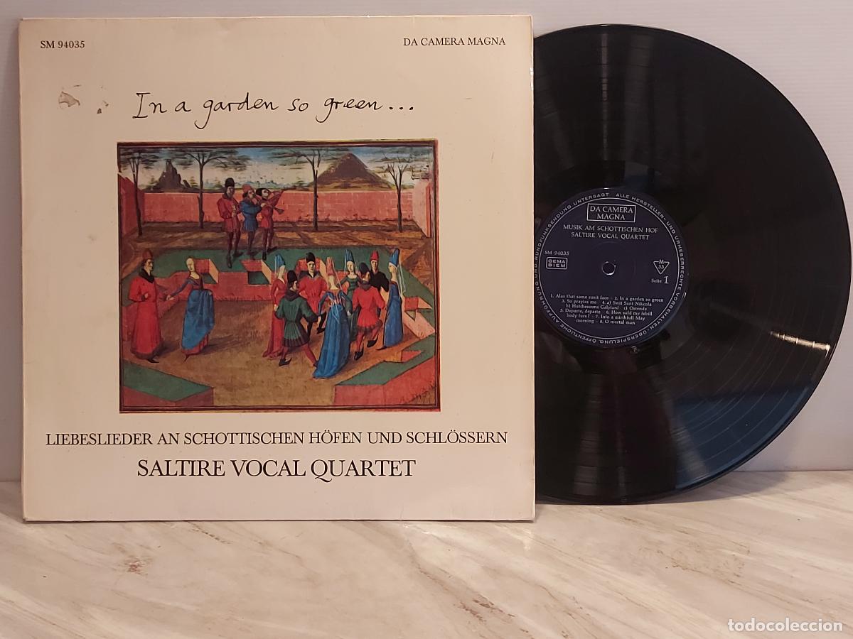 Discos de vinilo: SALTIRE VOCAL QUARTET | IN A GARDEN SO GREEN... | LP DA CAMERA MAGNA | ALEMANIA 1971 | SM 94035. ***