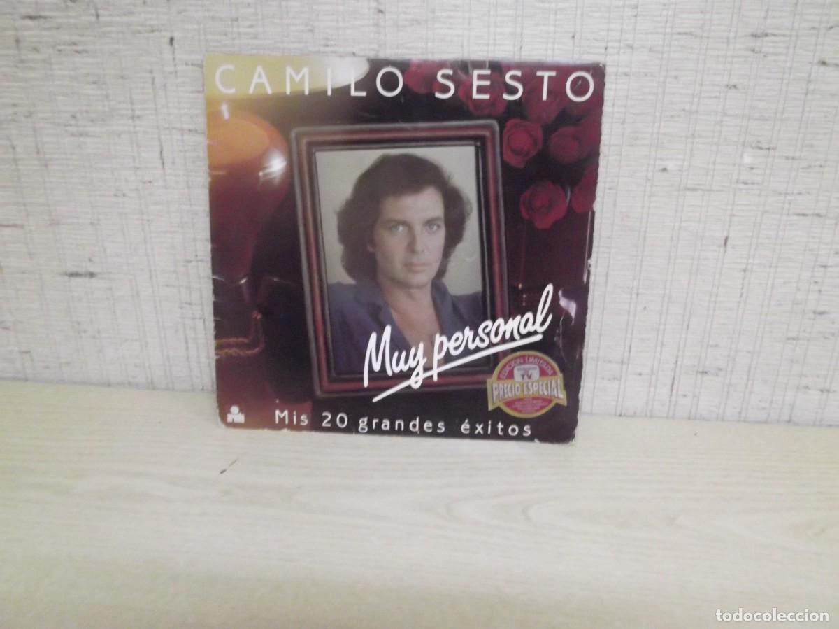 Discos de vinilo: Camilo Sesto Muy personal.Doble disco y portada Ariola 1982.