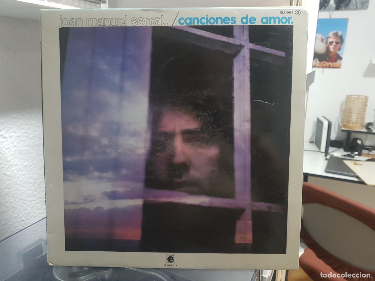 Discos de vinilo: D) Joan Manuel Serrat &rdquo; Cancines de amor&rdquo; (recopilaci&oacute;n) Lp a&ntilde;o 1976 - LEER DESCRIPCION