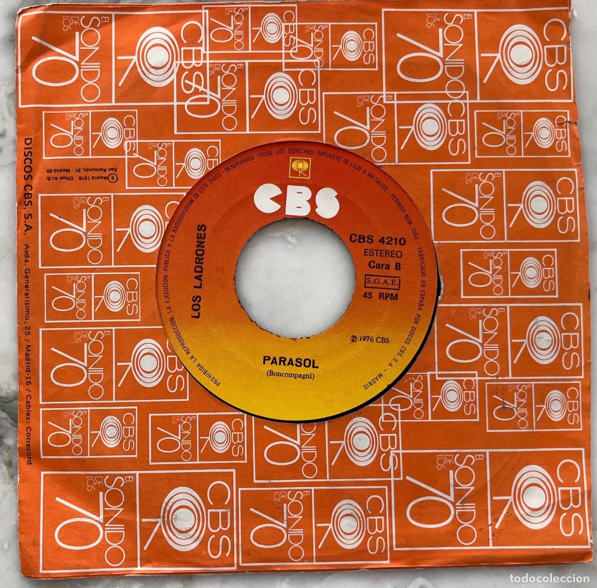 Discos de vinilo: LOS LADRONES. BOBO STEP. SINGLE ORIGINAL ESPA&Ntilde;A 1976 - Foto 2