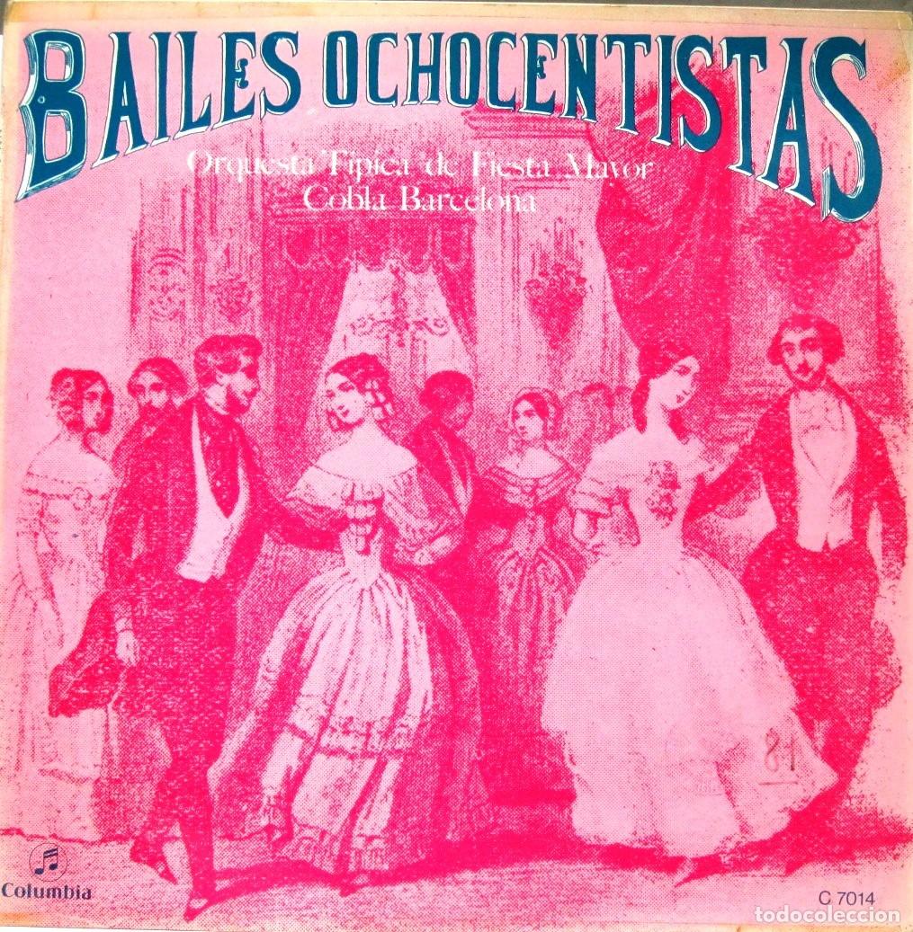 Discos de vinilo: BAILES OCHOCENTISTAS - COBLA DE BARCELONA - LP