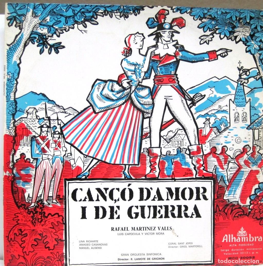 Discos de vinilo: CAN&Ccedil;O D'AMOR I DE GUERRA - - LP