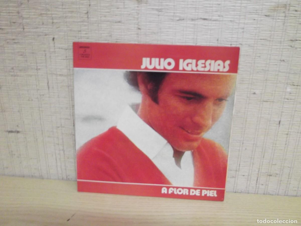 Discos de vinilo: Julio Iglesias &rdquo;A flor de piel&rdquo;.Disco Lp doble caratula.Columbia 1974