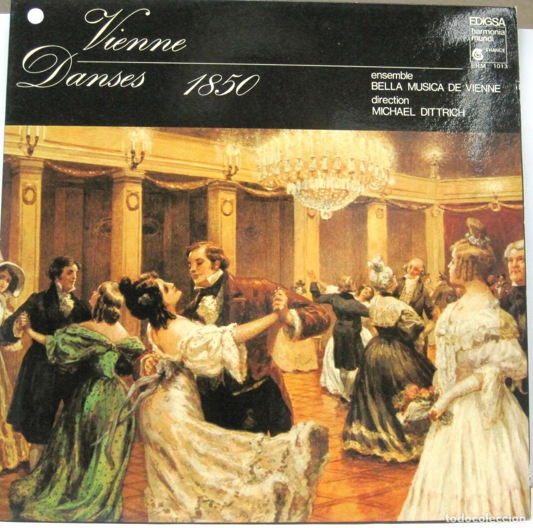 Discos de vinilo: VIENNE - DANSES 1850 - DIRECCION MICHAEL DITTRICH - CARATULA TIPO ALBUM - LP
