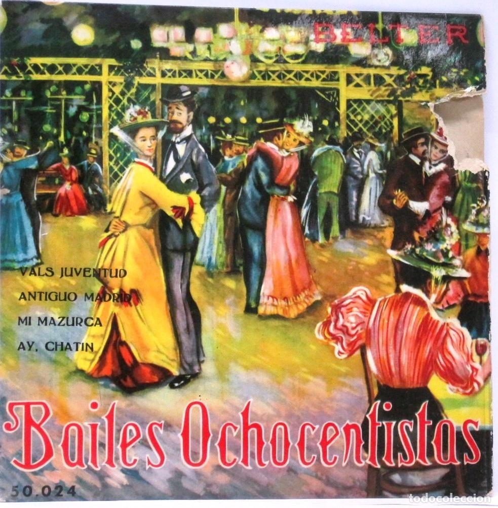 Discos de vinilo: BAILES OCHOCENTISTAS - COBLA DE BARCELONA - SINGLE
