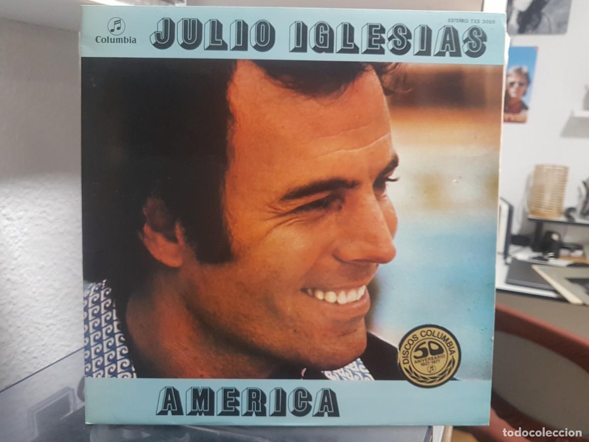 Discos de vinilo: D) Juilo Iglesias &rdquo;Am&eacute;rica&rdquo; Lp a&ntilde;o 1976 - LEER DESCRIPCION