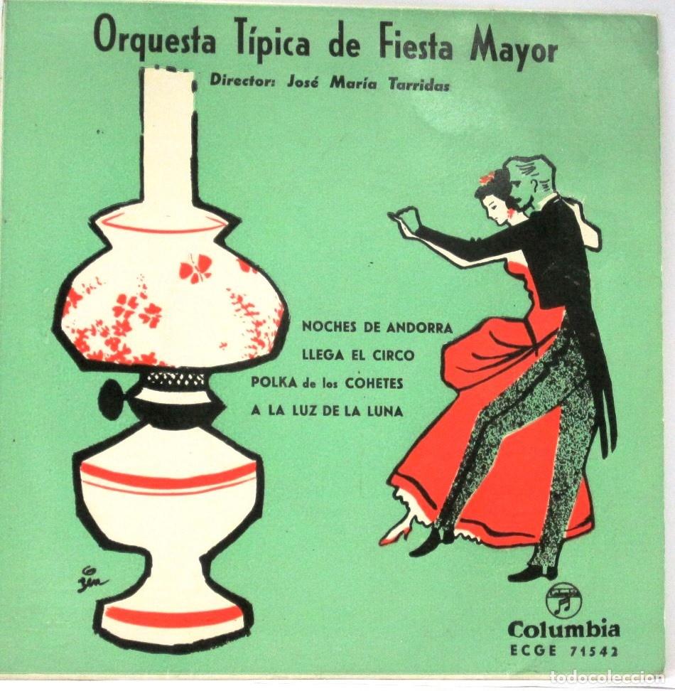 Discos de vinilo: ORQUESTA TIPICA DE FIESTA MAYOR - SINGLE