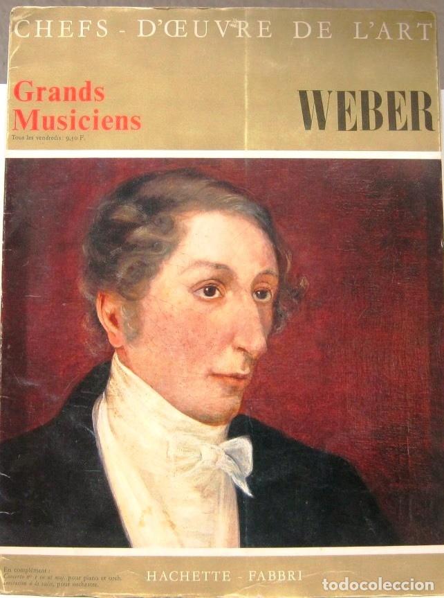 Discos de vinilo: WEBER - MUSICIENS GRANDS - REVISTA + DISCO