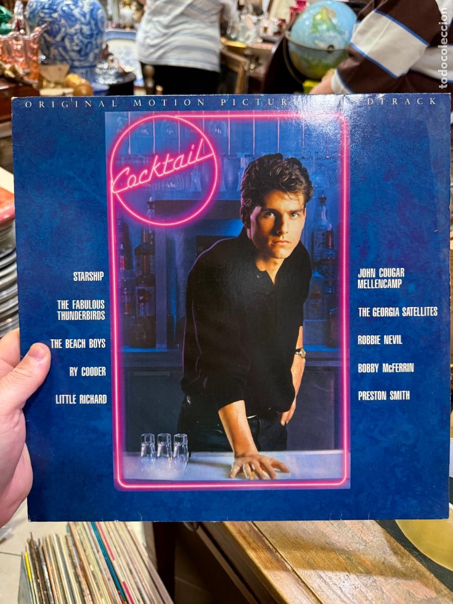 Discos de vinilo: LP COCKTAIL ORIGINAL MOTION PICTURE SOUNDTRACK