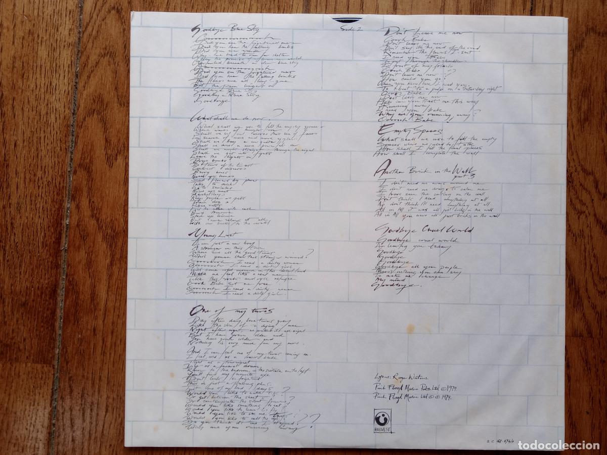 Discos de vinilo: Pink Floyd - the wall - Foto 6