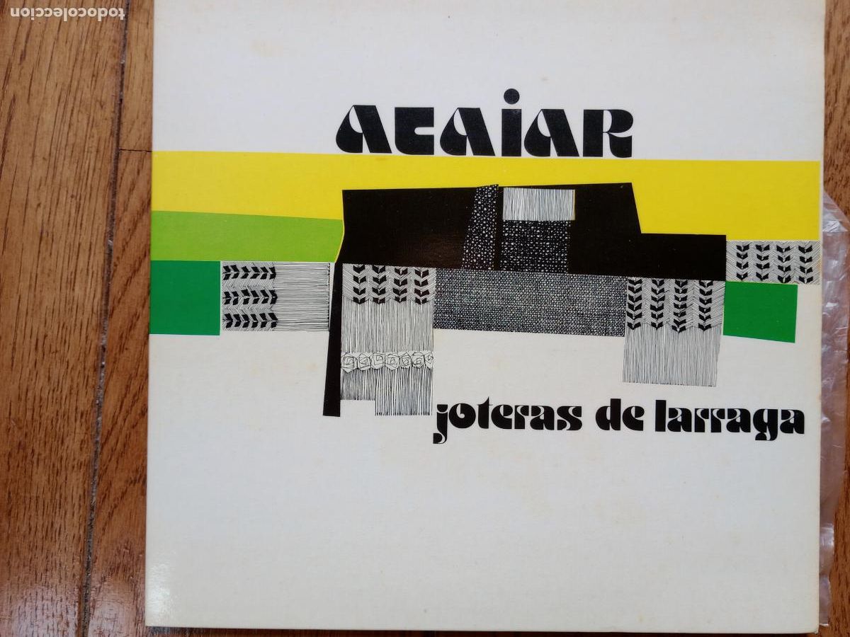 Discos de vinilo: Ataiar - joteras de Larraga