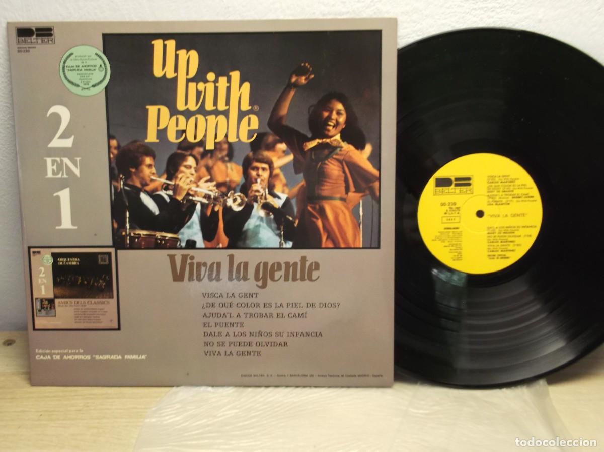 Discos de vinilo: UP WITH THE PEOLPE VIVA LA GENTE LP