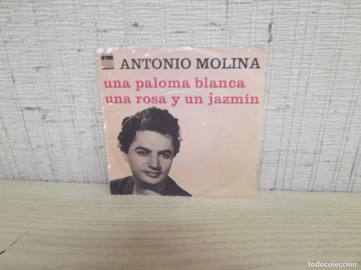 Discos de vinilo: Disco peque&ntilde;o Antonio Molina.Odeon.Made in France