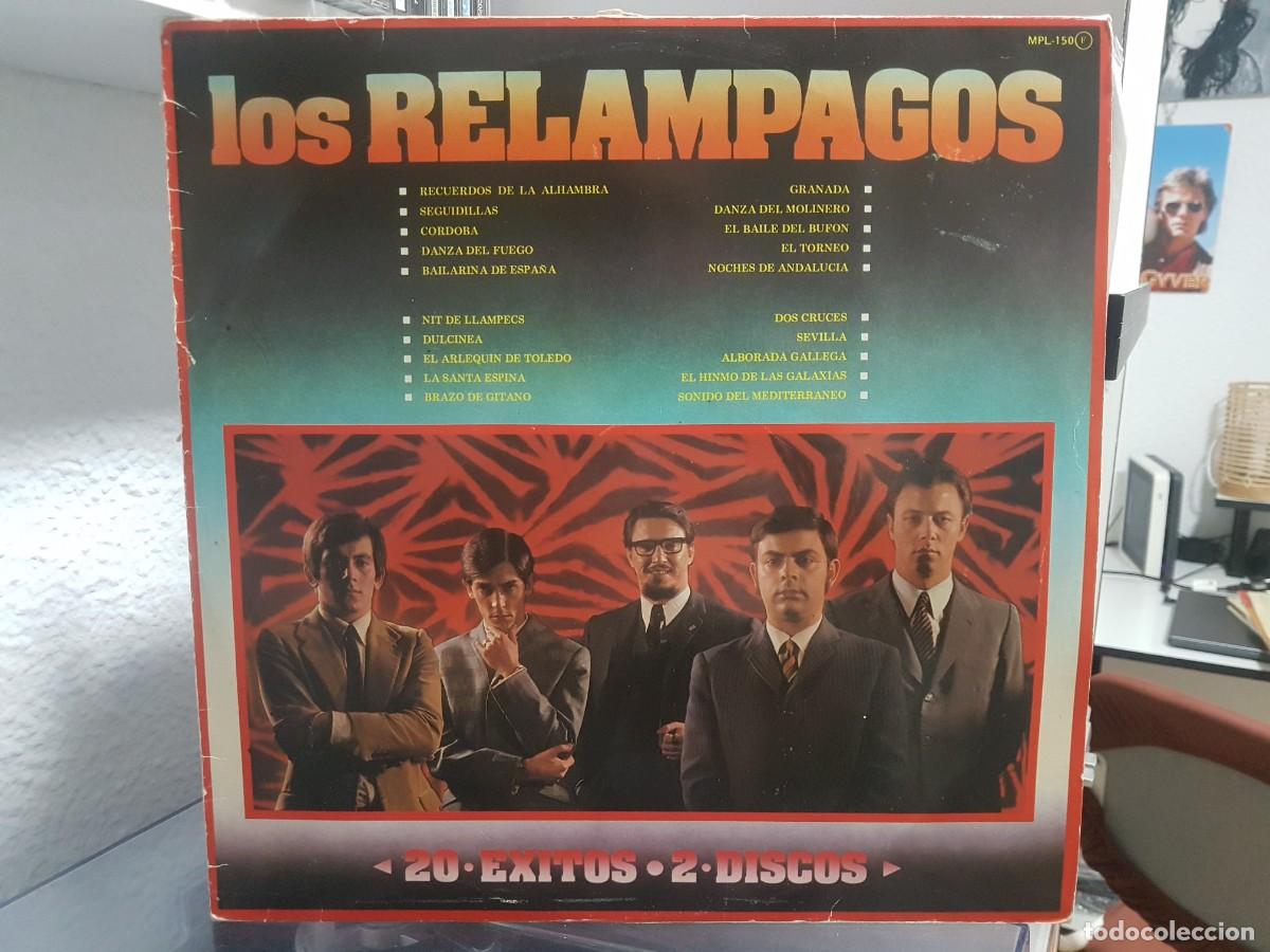 Discos de vinilo: D) Los Rel&aacute;mpagos &rdquo;20 &Eacute;xitos&rdquo; (recopilaci&oacute;n) 2 Lp a&ntilde;o 1981- LEER DESCRIPCION