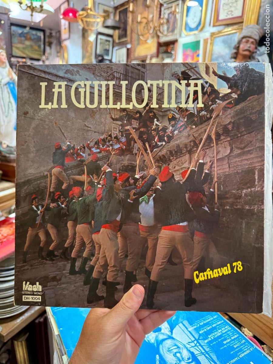 Discos de vinilo: LP CORO LA GUILLOTINA - CARNAVAL DE CADIZ 1978