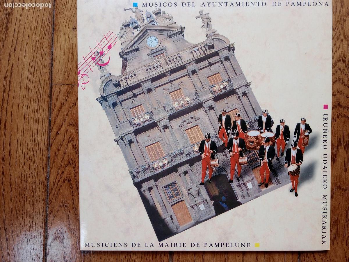 Discos de vinil: M&uacute;sicos del Ayuntamiento de Pamplona - Iru&ntilde;eko Udaleko Musikariak