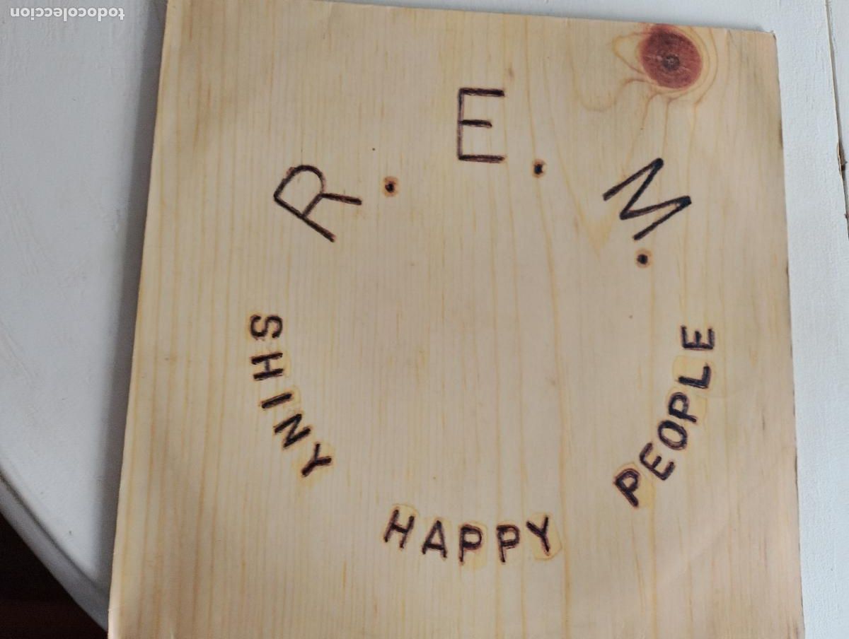 Discos de vinilo: R E M, shiny happy people, - Foto 2