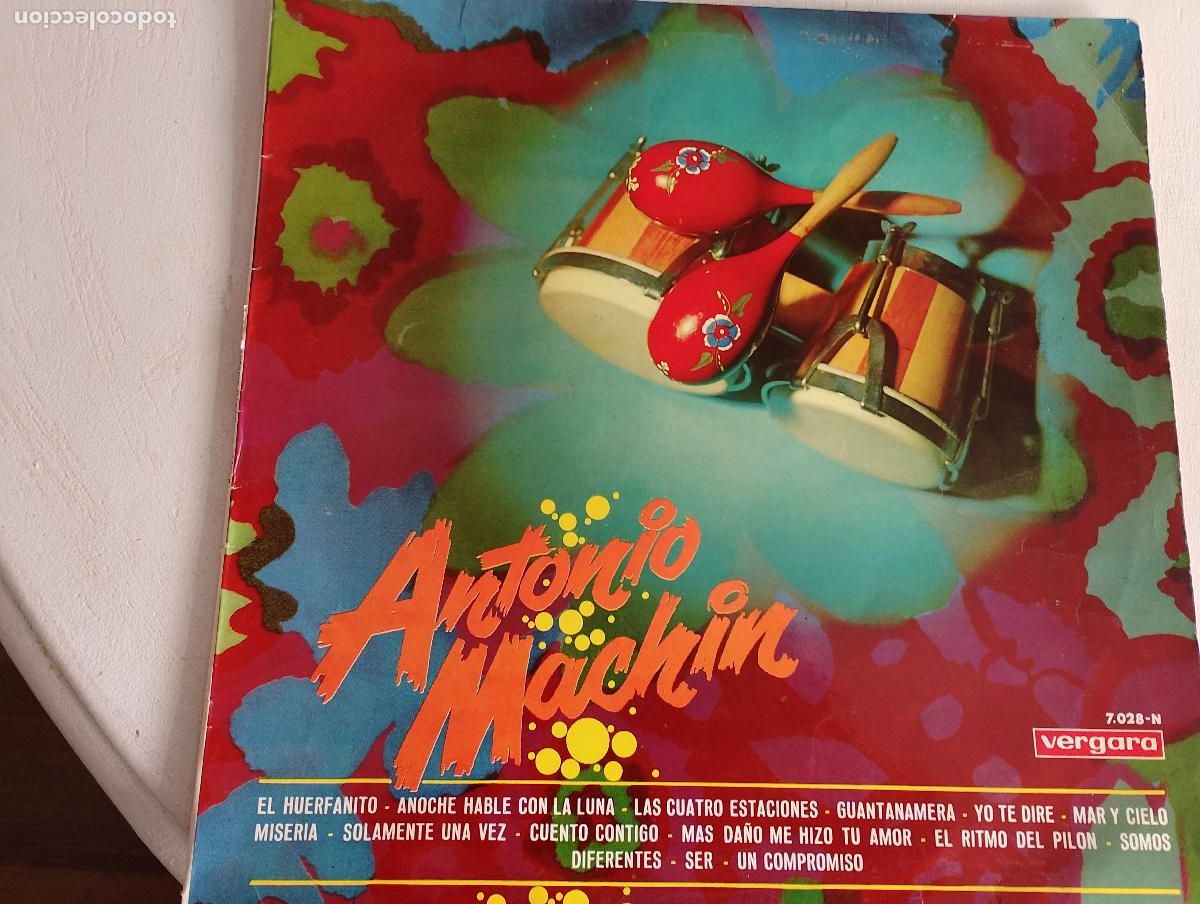 Discos de vinilo: antonio machin, 1967 vergara ed espa&ntilde;ola