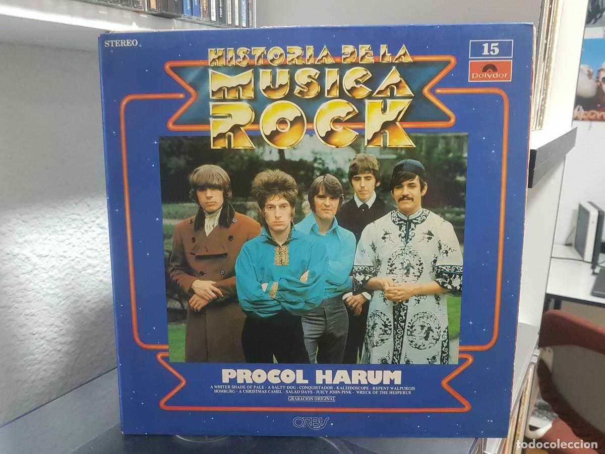 Discos de vinilo: D) Procol Harum &rdquo;Historia de l m&uacute;sica rock&rdquo; Lp a&ntilde;o 1982 - LEER DESCRIPCION