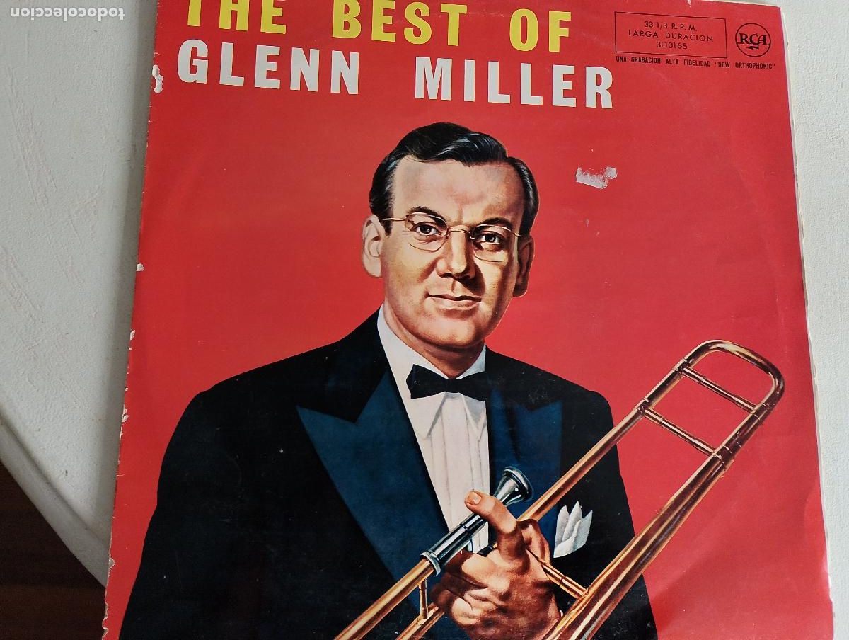 Discos de vinilo: the best of glenn miller, rca, 1961