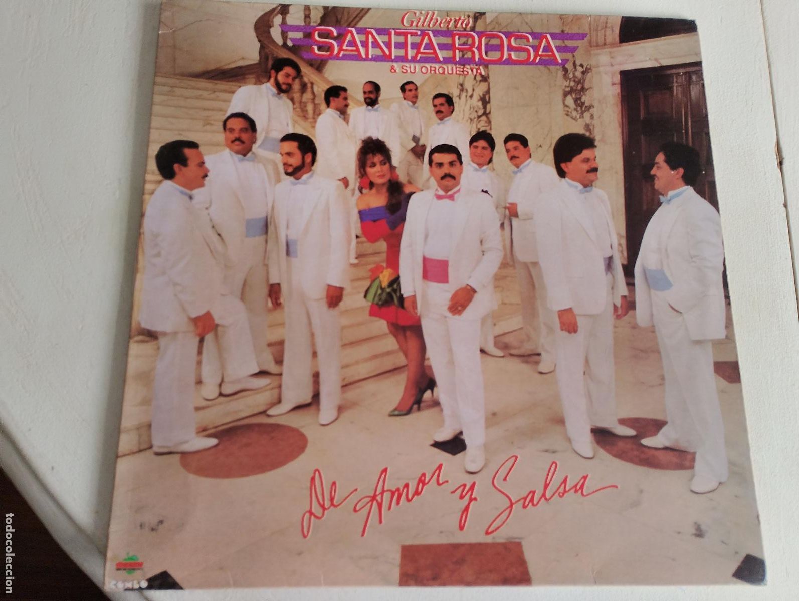 Discos de vinilo: gilberto santa rosa & su orquesta, 1990, ed espa&ntilde;ola