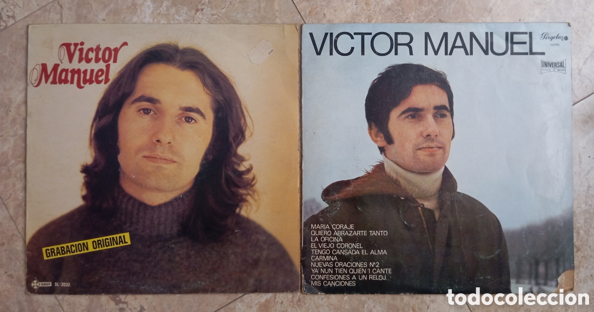 Discos de vinilo: VINILOS VICTOR MANUEL