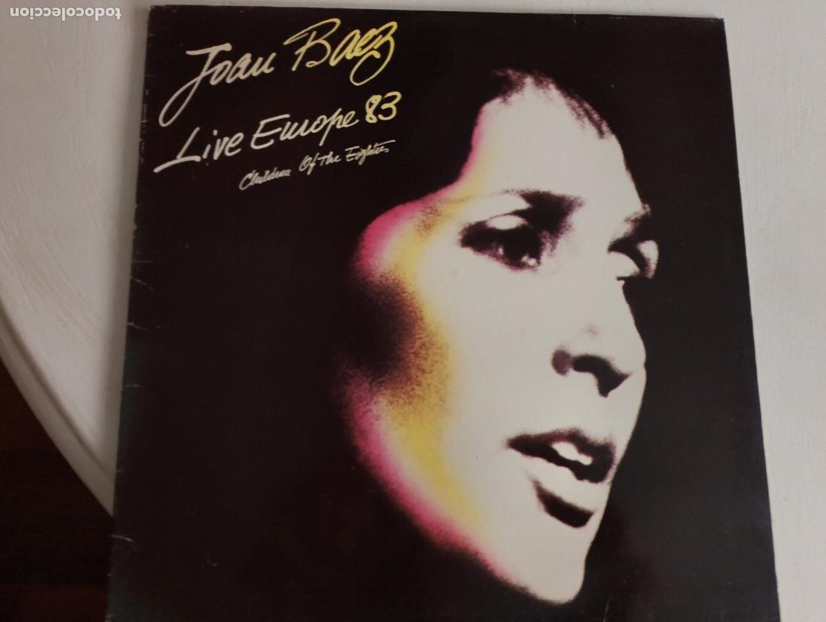 Discos de vinilo: JOAN BAEZ LP LIVE EUROPE , 1983 ed espa&ntilde;ola