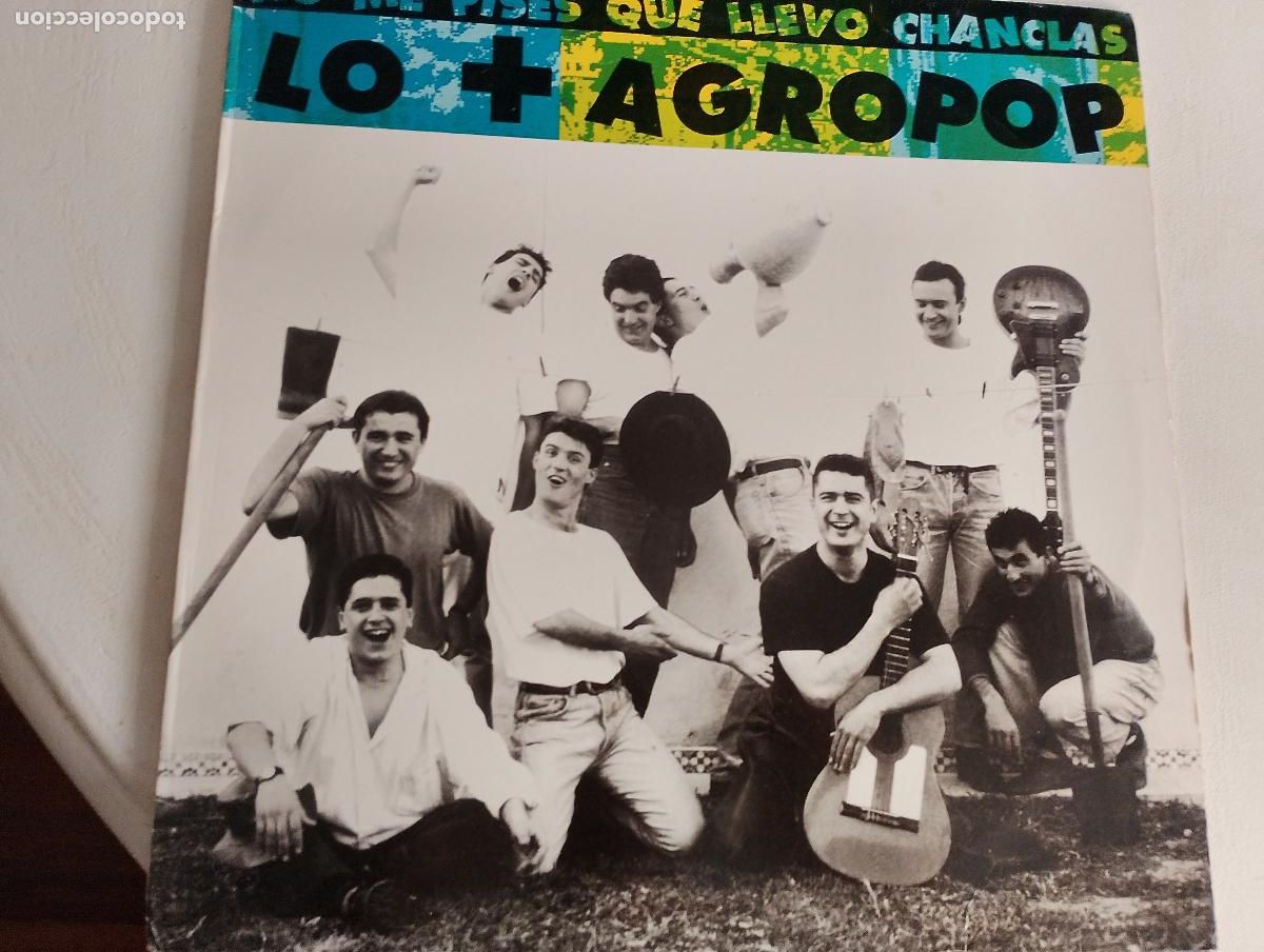 Discos de vinilo: No Me Pises Que Llevo Chanclas &lrm;&ndash; Lo + Agropop - MINI LP MANO NEGRA 1992