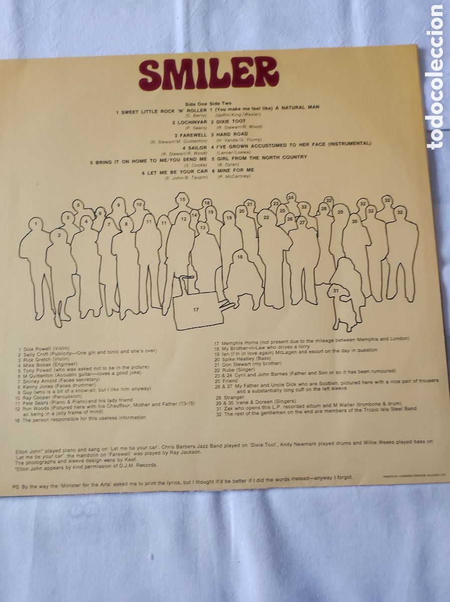 Discos de vinilo: ROD STEWART - SMILER - Foto 4