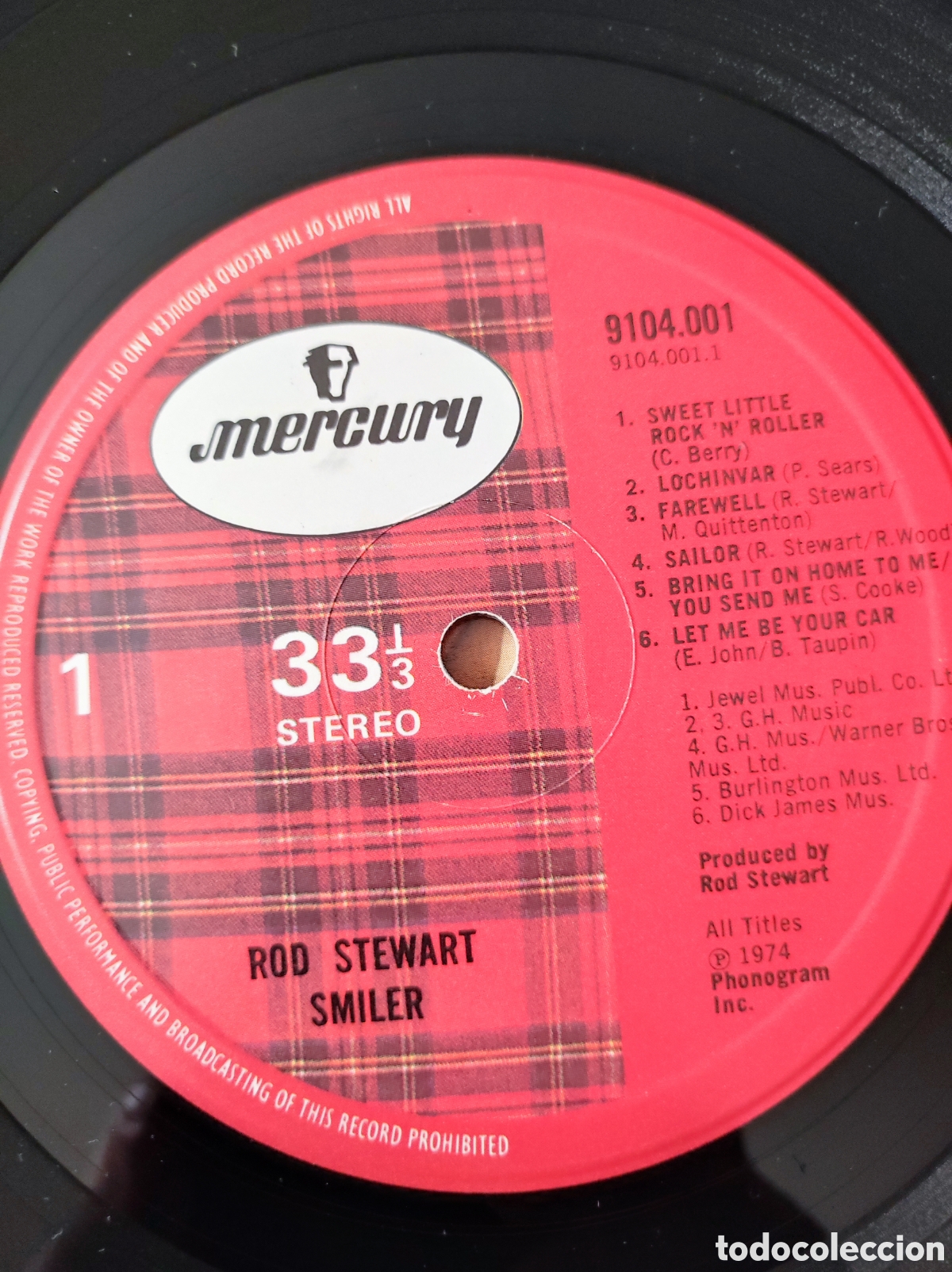 Discos de vinilo: ROD STEWART - SMILER - Foto 6