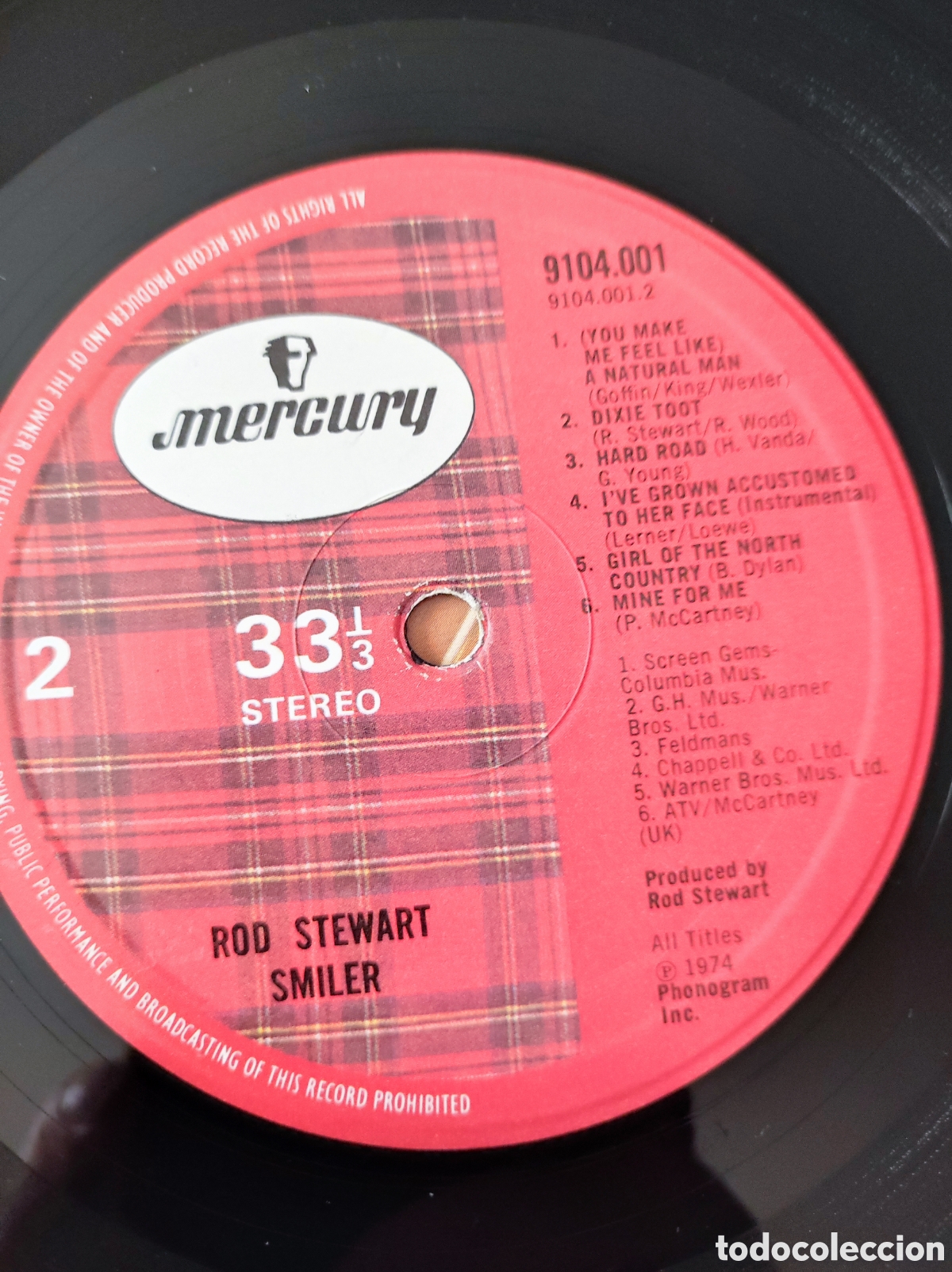Discos de vinilo: ROD STEWART - SMILER - Foto 7