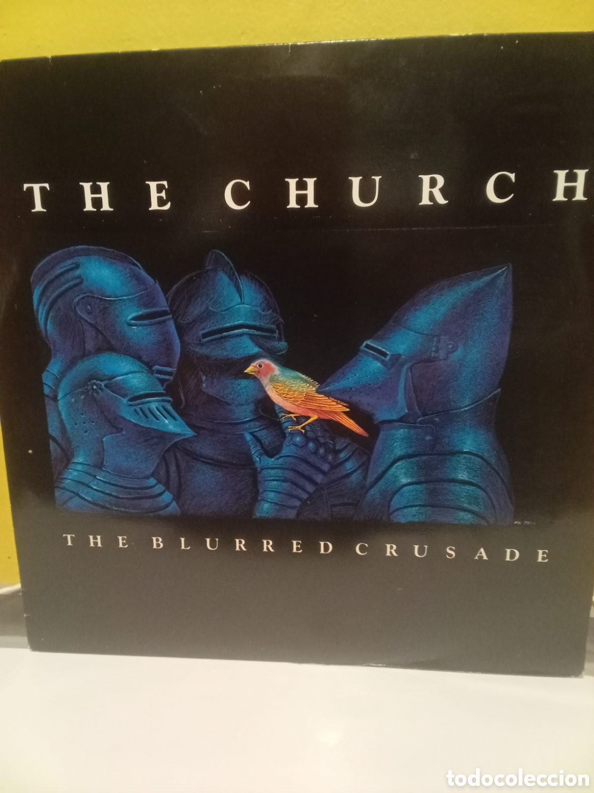 Disques de vinyle: THE CHURCH &rdquo; THE BLURRED CRUSADE &rdquo; Muy buen estado.Original CBS Spain.