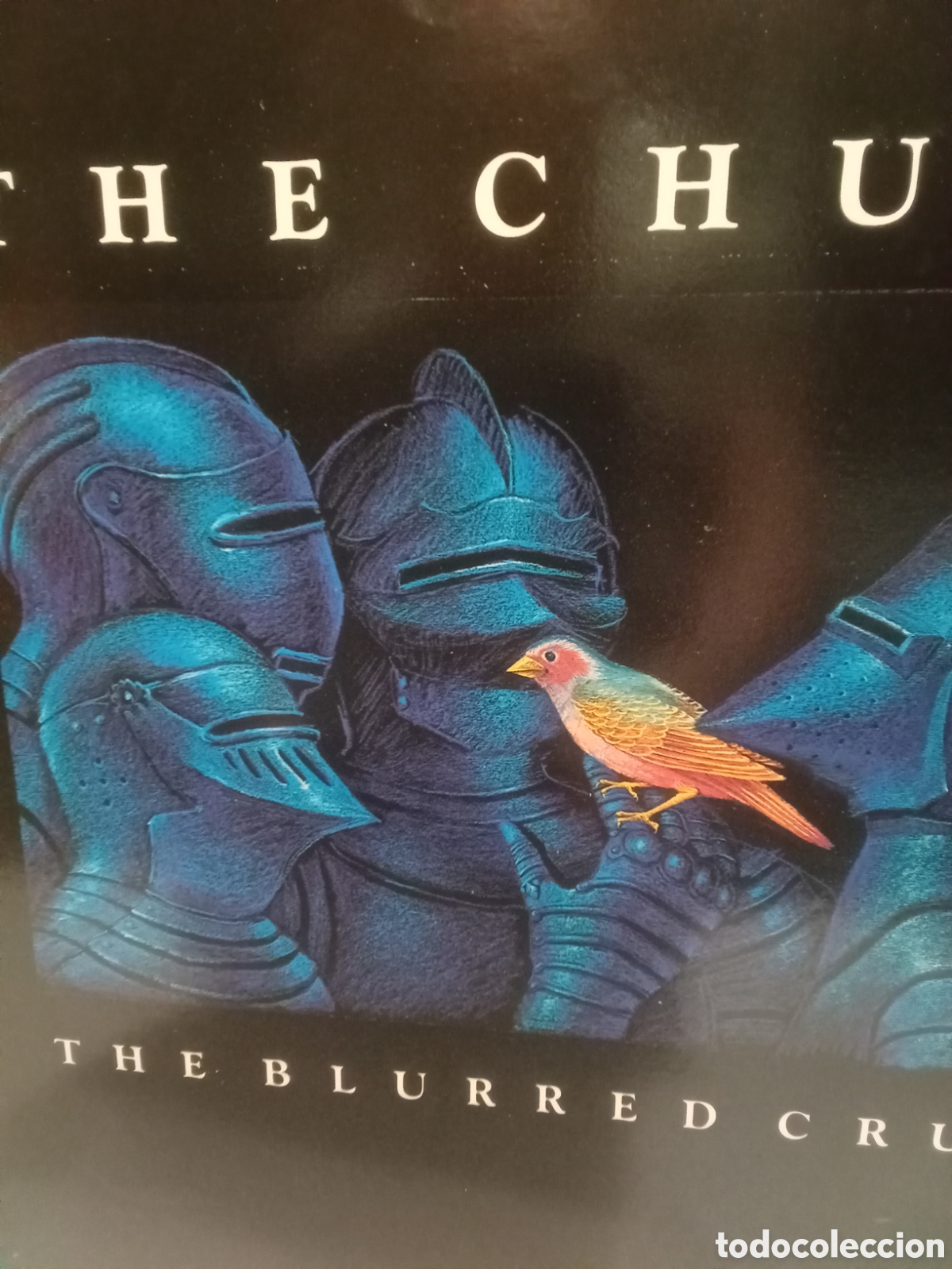 Discos de vinilo: THE CHURCH &rdquo; THE BLURRED CRUSADE &rdquo; Muy buen estado.Original CBS Spain.