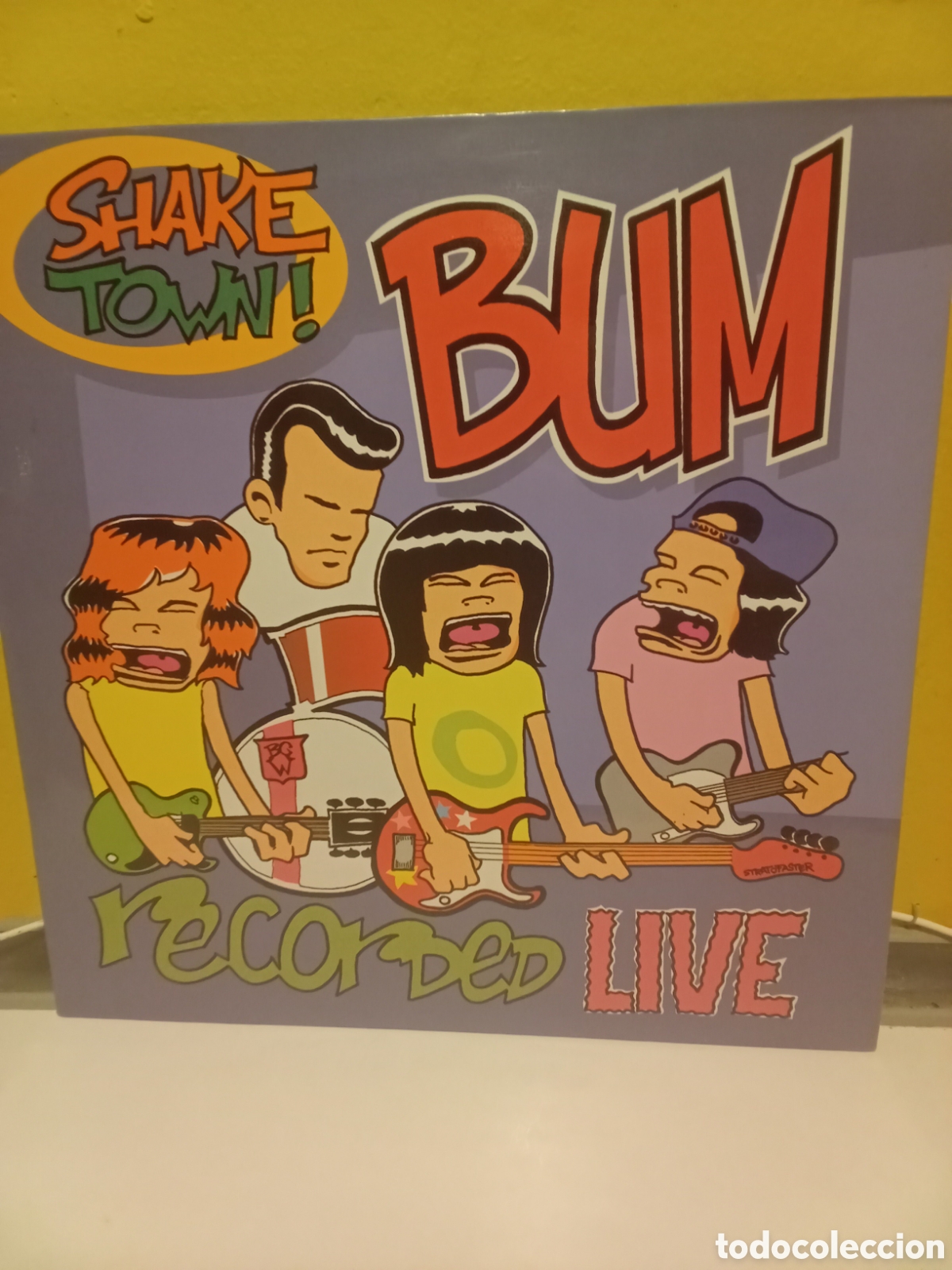 Discos de vinil: BUM. Recorded Live &rdquo; IMPOSIBLE Records 1994 .Perfecto estado
