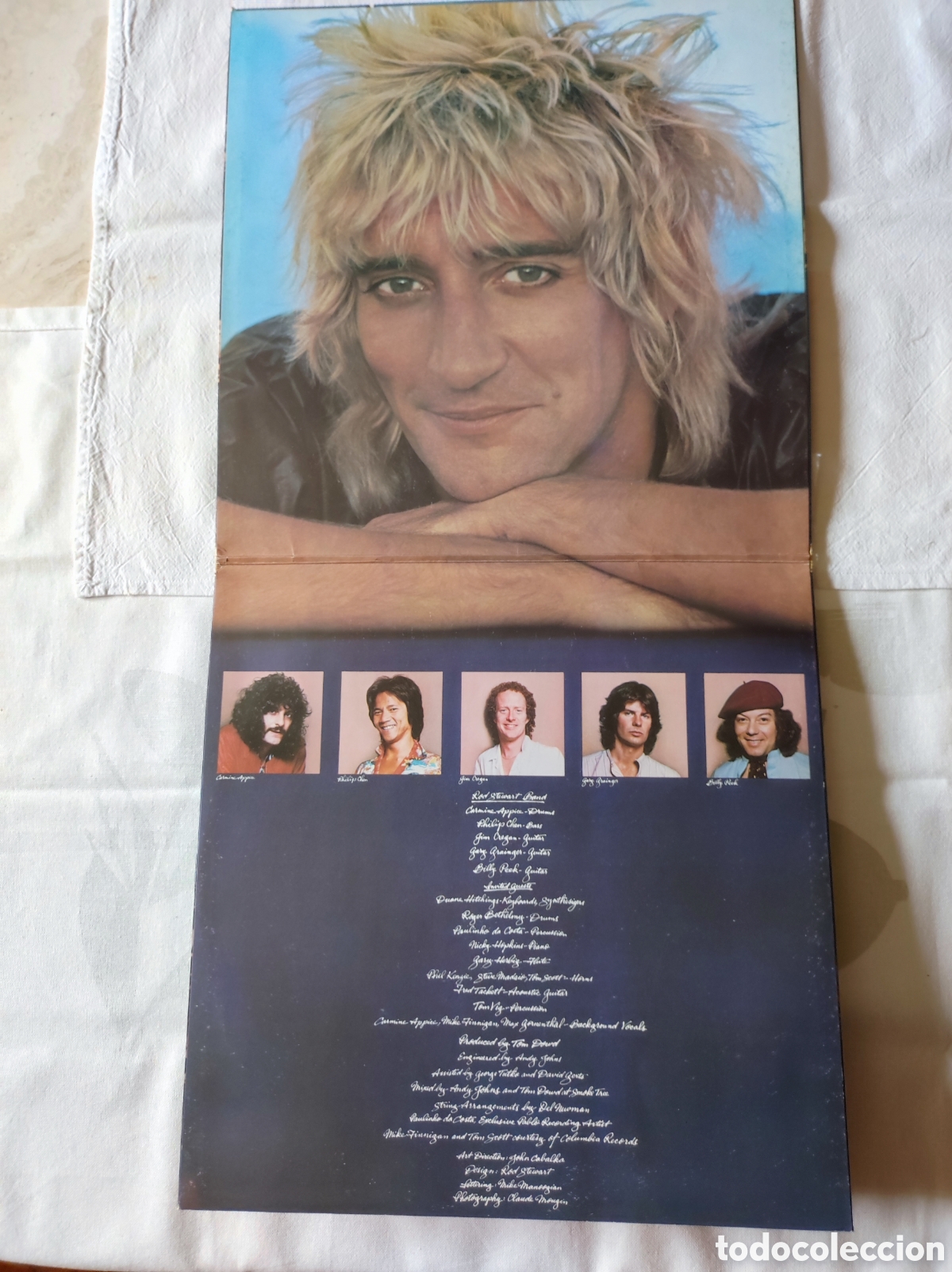 Discos de vinilo: ROD STEWART - BLONDES HAVE MORE FUN - Foto 3