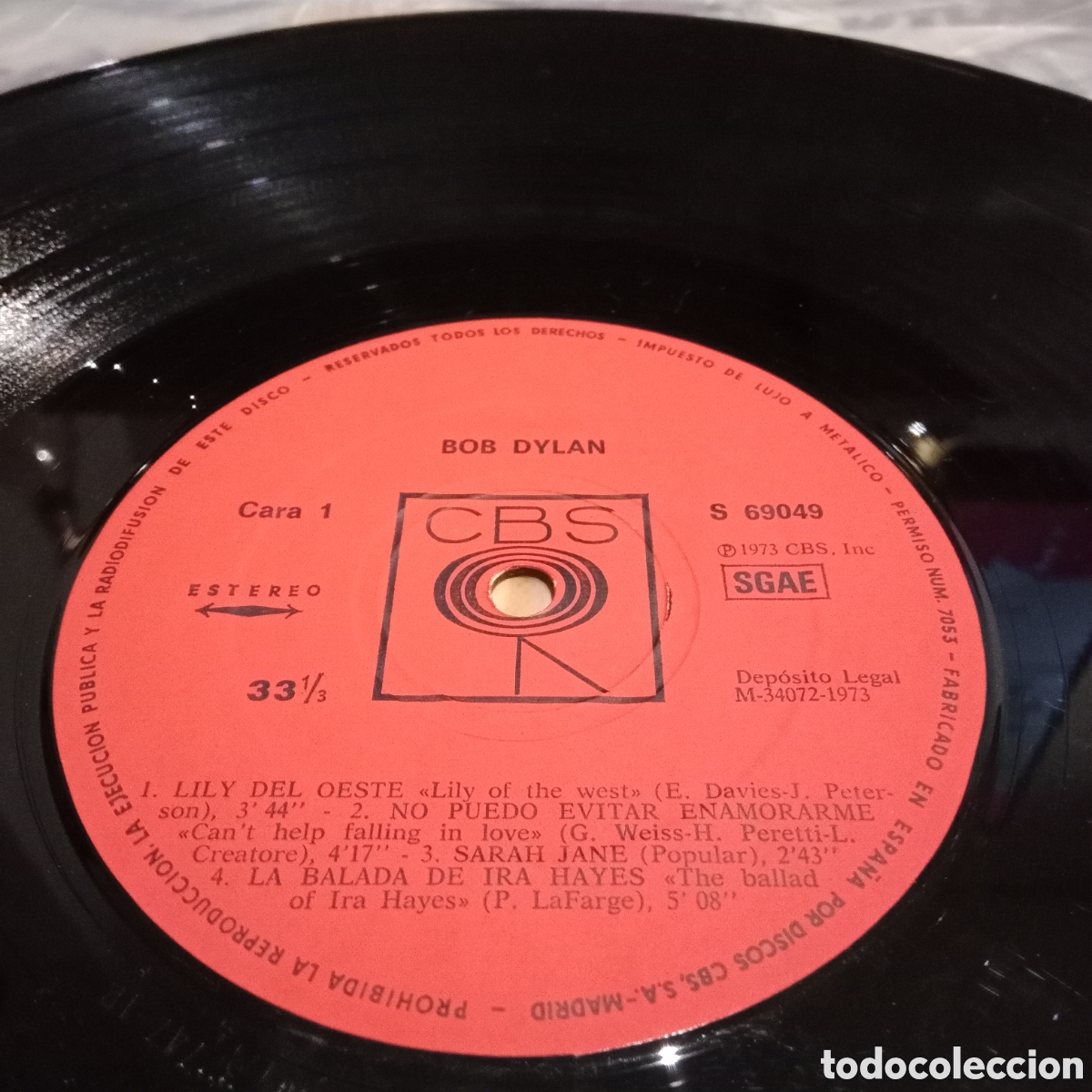 Discos de vinilo: BOB DYLAN - DYLAN - LP - Foto 4